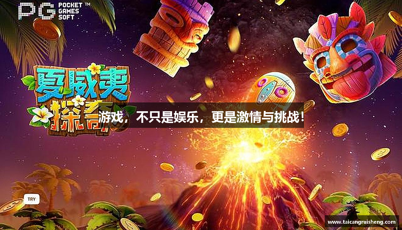 游戏，不只是娱乐，更是激情与挑战！